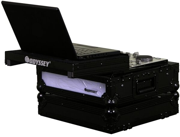 Odyssey FFXGSRMXBL Flight FX RMX/Steel Controller DJ Case, Front