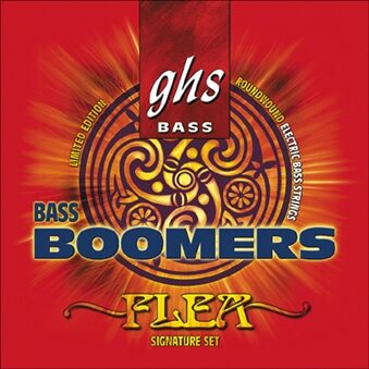 GHS M3045F Flea Signature Bass Boomers Electric Bass Strings (45-105), Main