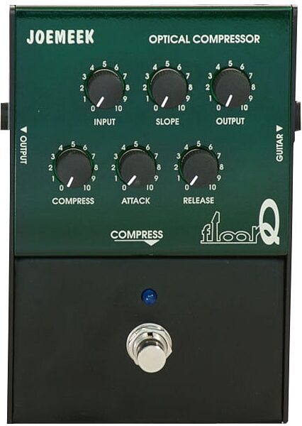 Joemeek FloorQ Optical Compressor Pedal, Main