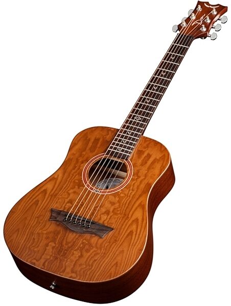 Dean Flight Travel Acoustic Guitar (with Gig Bag), Bubing - Angle