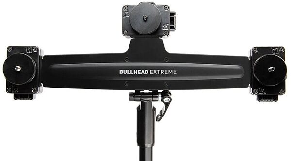 DNA Bullhead Extreme Trio-Plate Mounting System, Front with Adapters Forwards