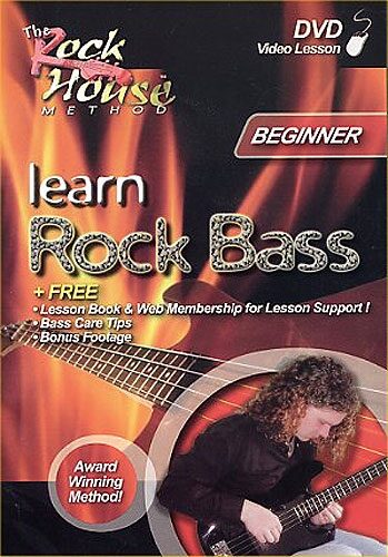 The Rock House Method Beginner Learn Rock Bass Video, Main