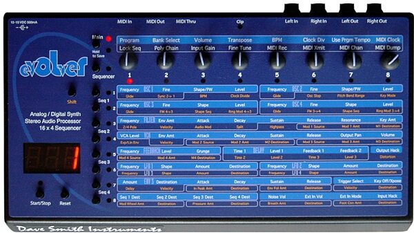Dave Smith Instruments Evolver Monophonic Tabletop Synthesizer, Main