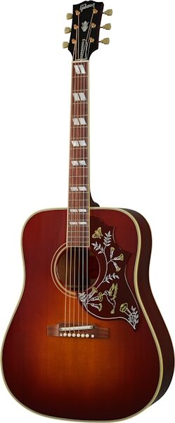 Gibson 1960 Hummingbird Adjustable Saddle VOS Acoustic Guitar (with Case), Action Position Front