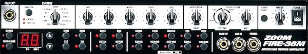 Zoom Fire-36M Guitar Combo Amplifier (36 Watts, 1x10 in.), Front Panel
