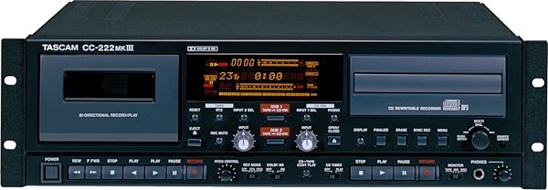 TASCAM CC222mkIII CD Recorder and Cassette Combo, Main