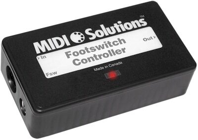MIDI Solutions Footswitch Controller, Main