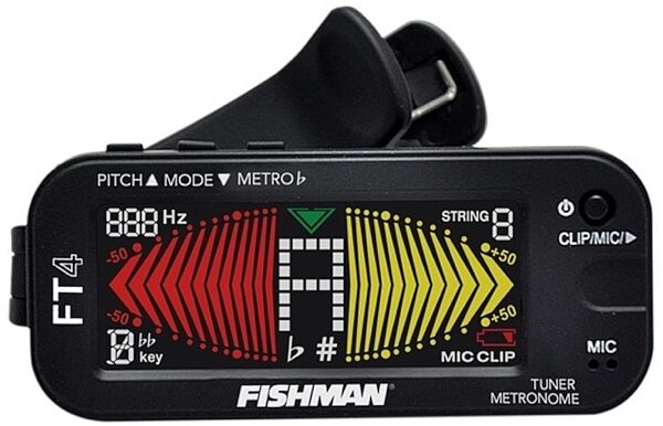 Fishman FT4 Digital Color Tuner Metronome, Main
