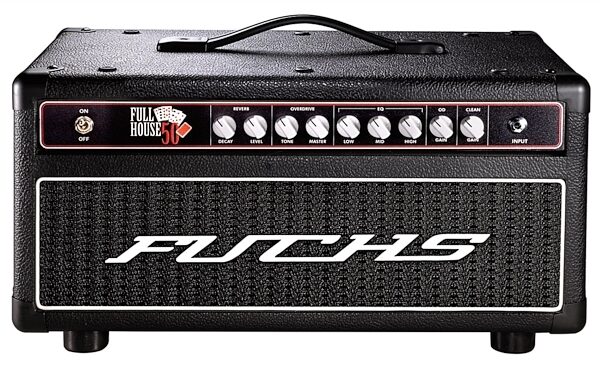 Fuchs Full House 50 Guitar Amplifier Head (50 Watts), Black, Main
