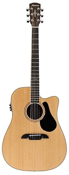 Alvarez AD70CE Dreadought Acoustic-Electric Guitar, Main