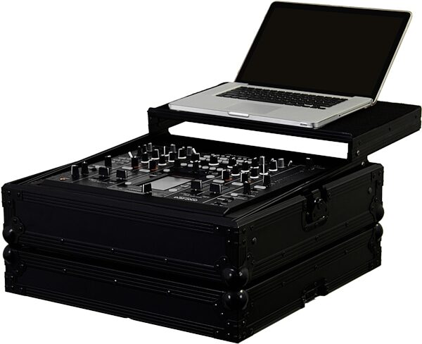 Odyssey FZGSDJM2000BL DJM-2000 Black Label DJ Case, Black Hardware