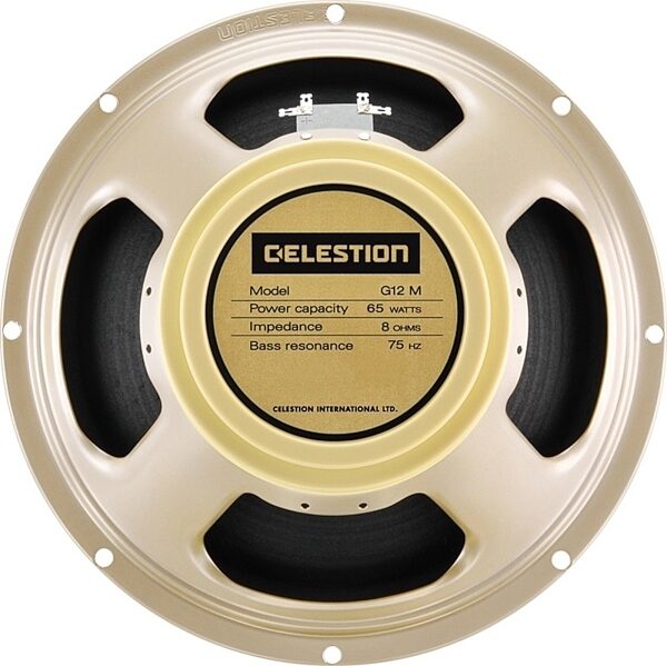 Celestion G12M-65 Creamback Guitar Speaker, 12 inch, 16 Ohms, Main
