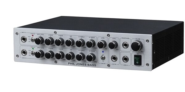 Phil Jones Bass D-600 Digital Bass Amplifier Head (600 Watts), Angle