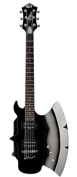 Cort GS Axe 2 Gene Simmons Electric Guitar (with Gig Bag), Main