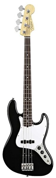 Fender American Standard Jazz Electric Bass, Rosewood Fingerboard with Case, Black