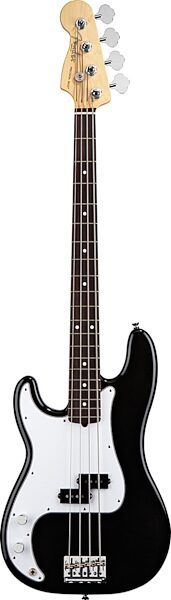 Fender American Standard Precision Left-Handed Electric Bass, Rosewood Fingerboard with Case, Black