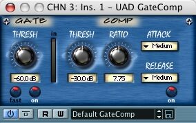 Universal Audio UAD1 Ultra Pak DSP Card (Macintosh and Windows), Nigel GateComp