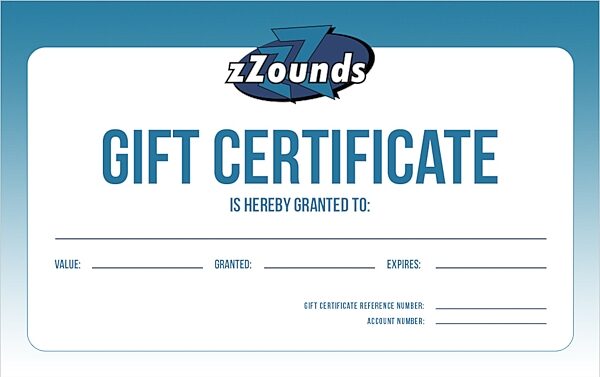 zZounds Gift Certificate, $75, Main