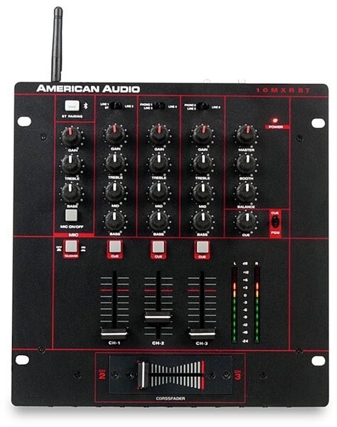 American Audio 10 MXR BT DJ Mixer, Main