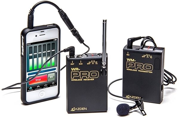 Azden WLX-PRO VHF Wireless Lavalier Microphone System, Main