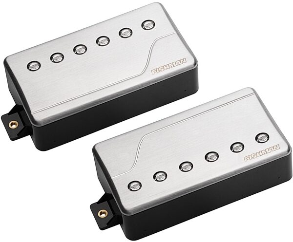 Fishman Fluence Classic Guitar Pickup Set, Brushed Stainless Steel, Main
