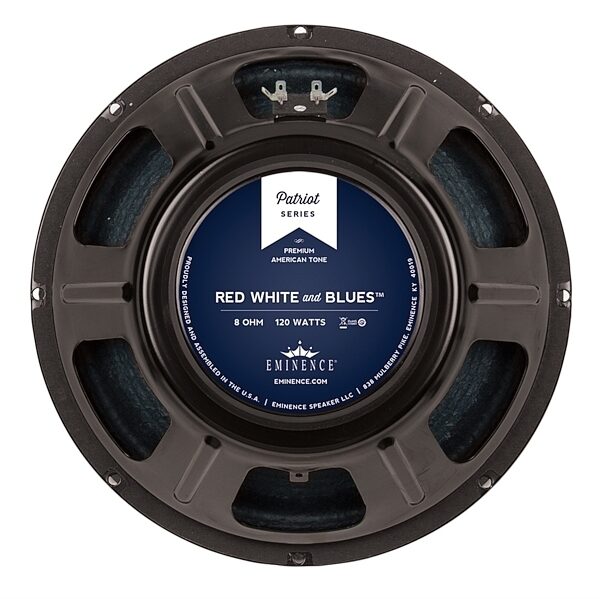 Eminence Red White and Blues Patriot Guitar Speaker (120 Watts, 12"), 8 Ohms, Main