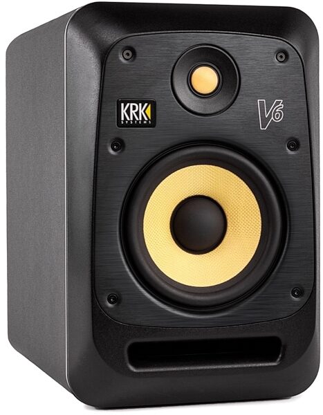 KRK V-Series V6 S4 Powered Monitor, Black, Single Speaker, Warehouse Resealed, Left