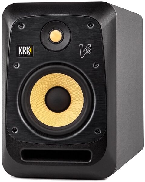 KRK V-Series V6 S4 Powered Monitor, Black, Single Speaker, Right