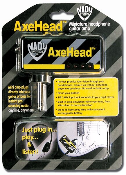 Nady AxeHead Guitar Headphone Amplifier, Main