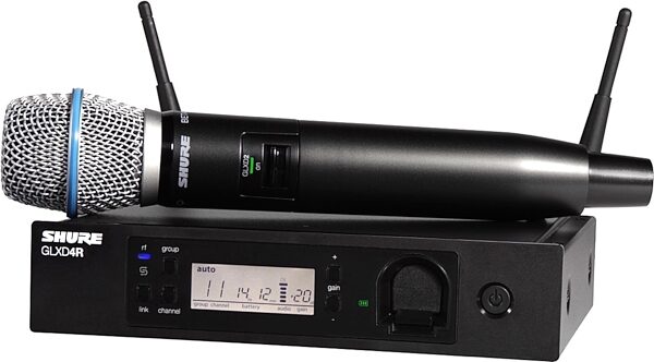 Shure GLXD24R/B87A Wireless Handheld Microphone System, Main