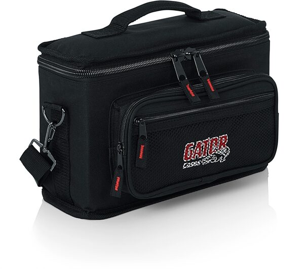 Gator GM4 4 Microphone Carry Bag, New, Gator 4 FRONT Left