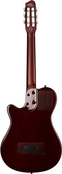 Godin Multiac Grand Concert Classical Acoustic-Electric Guitar (with Gig Bag), Action Position Back