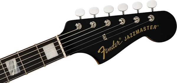 Fender Gold Foil Jazzmaster Electric Guitar (with Gig Bag), Action Position Back