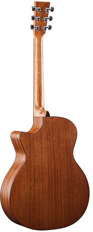Martin GPCPA3 Sapele Grand Performance Artist Series Acoustic-Electric Guitar (with Case), Back