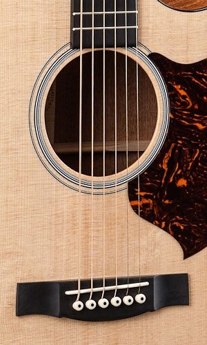 Martin GPCPA3 Sapele Grand Performance Artist Series Acoustic-Electric Guitar (with Case), Soundhole