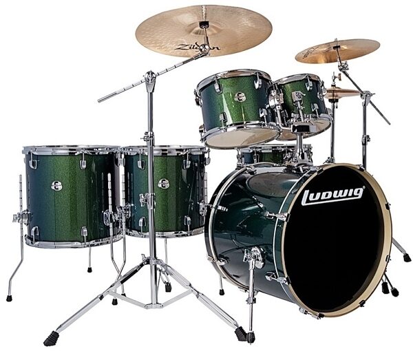 Ludwig Element Evo Complete Drum Kit (6-Piece), Main