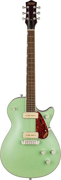 Gretsch G5210-P90 Electromatic Jet Electric Guitar, Broadway Jade, USED, Blemished, Action Position Back