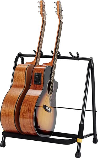 Hercules Multi-Guitar Display Rack, 3-Space, GS523B, 3-Space, View