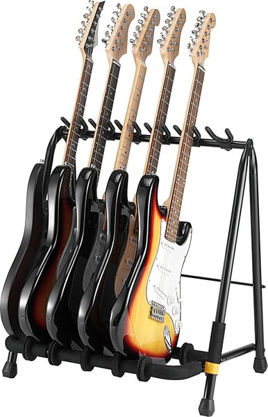 Hercules Multi-Guitar Display Rack, 3-Space, GS523B, 3-Space, View