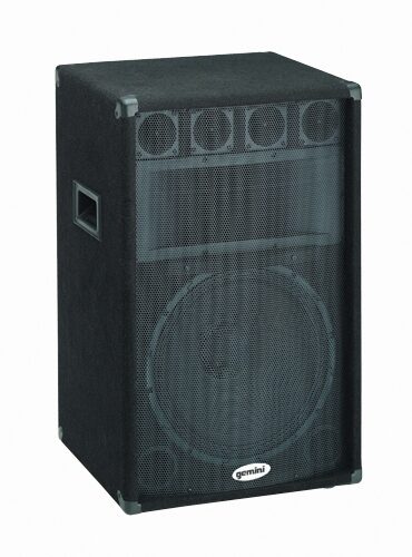 Gemini GSM1580 3-Way Speaker Cabinet (175 Watts, 1x15 in.), Main