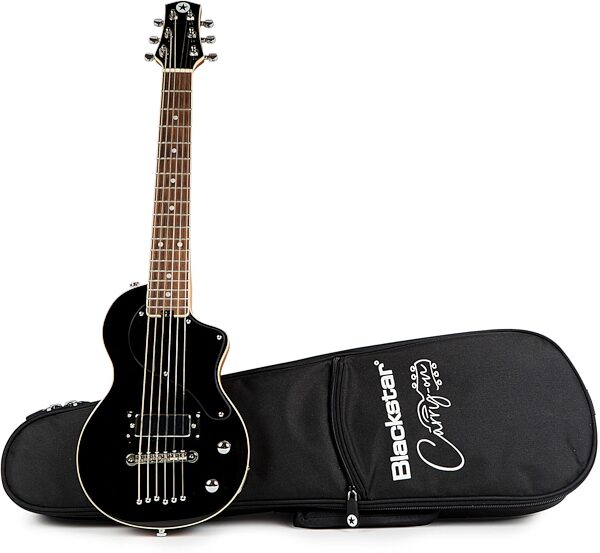Blackstar Carry-On Travel Electric Guitar, Action Position Back