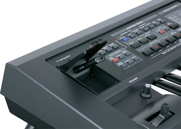 Roland GW8 Interactive Music Workstation Keyboard, USB Memory Detail 1