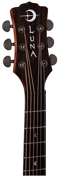 Luna Gypsy Muse Parlor Acoustic Guitar, Alt