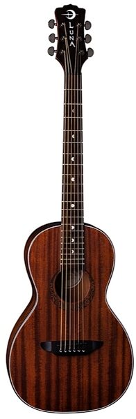 Luna Gypsy Muse Parlor Acoustic Guitar, Main