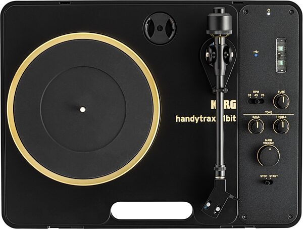 Korg handytraxx 1bit Portable Record Player, New, Action Position Back