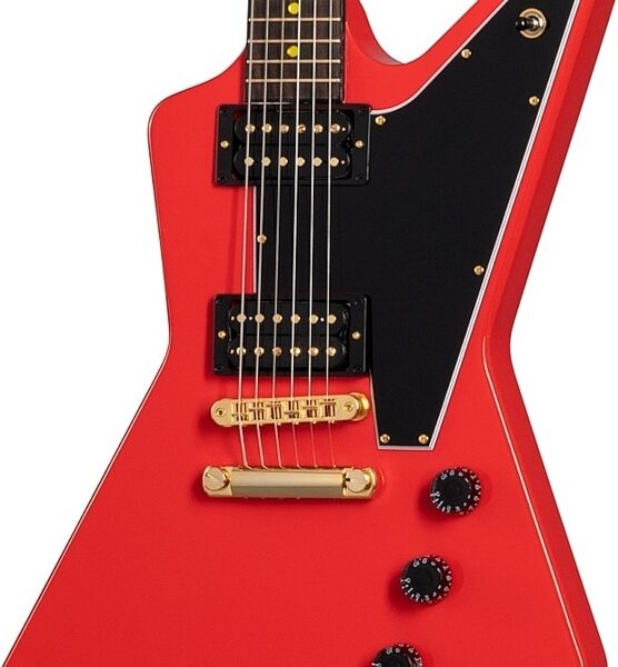 Gibson Lzzy Hale Signature Explorerbird Electric Guitar (with Case), Red, Blemished, view