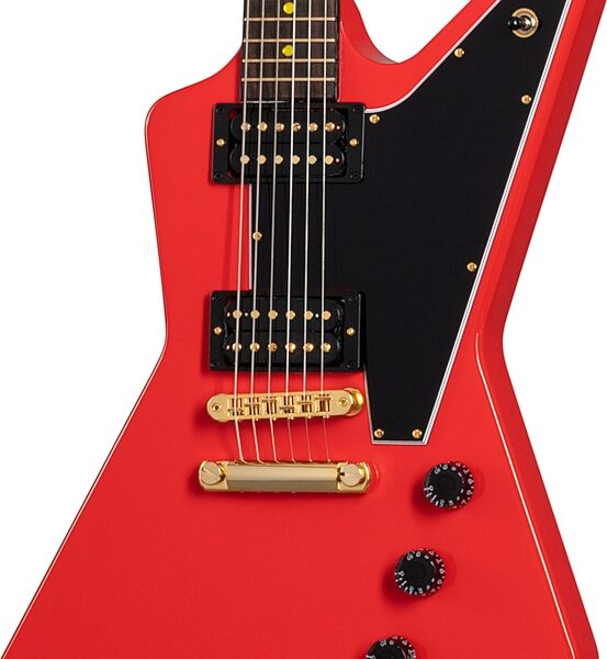 Gibson Lzzy Hale Signature Explorerbird Electric Guitar (with Case), Red, Blemished, Action Position Back