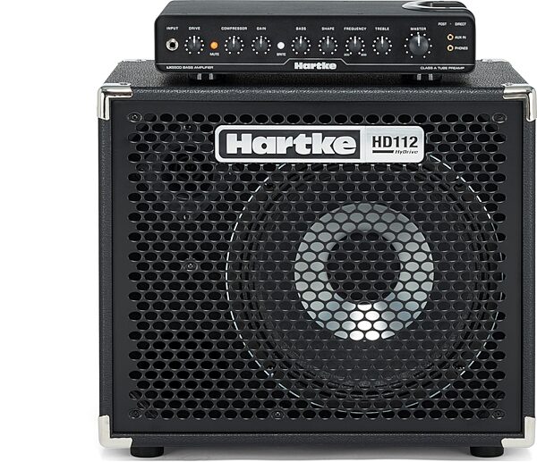 Hartke LX5500 Bass Guitar Amplifier Head (500 Watts), New, Action Position Front