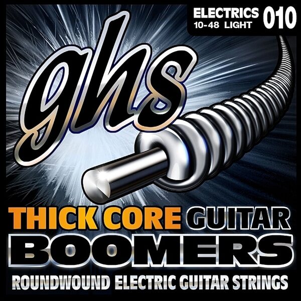 GHS HGBC Thick Core Boomers Electric Guitar Strings, Light