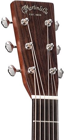 Martin HD-28E Retro Acoustic-Electric Guitar (with Case), Headstock